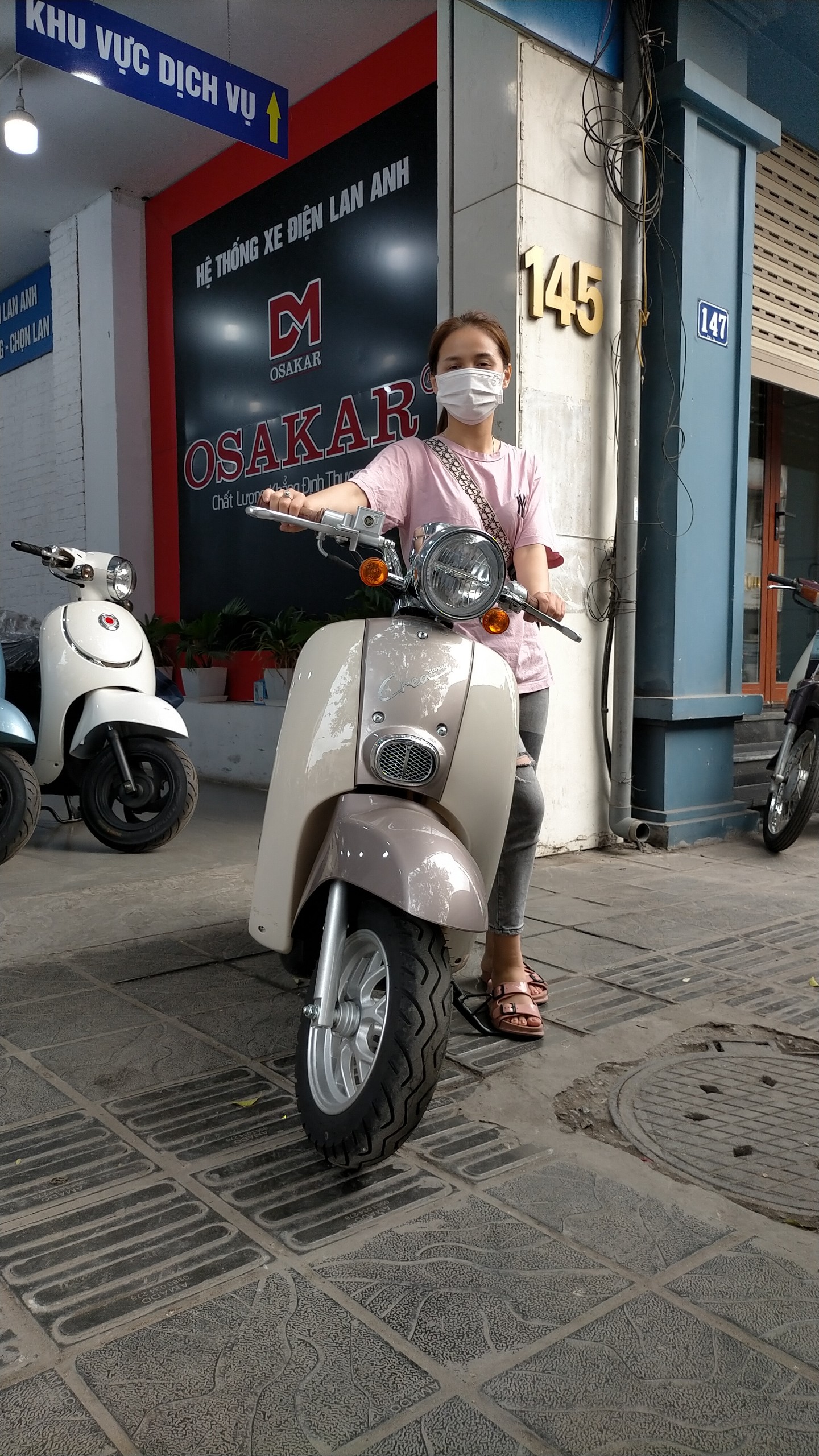 XE CREA 50CC NIOSHIMA PHANH ĐĨA